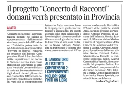 immagine per articolo per Concerto di Racconti